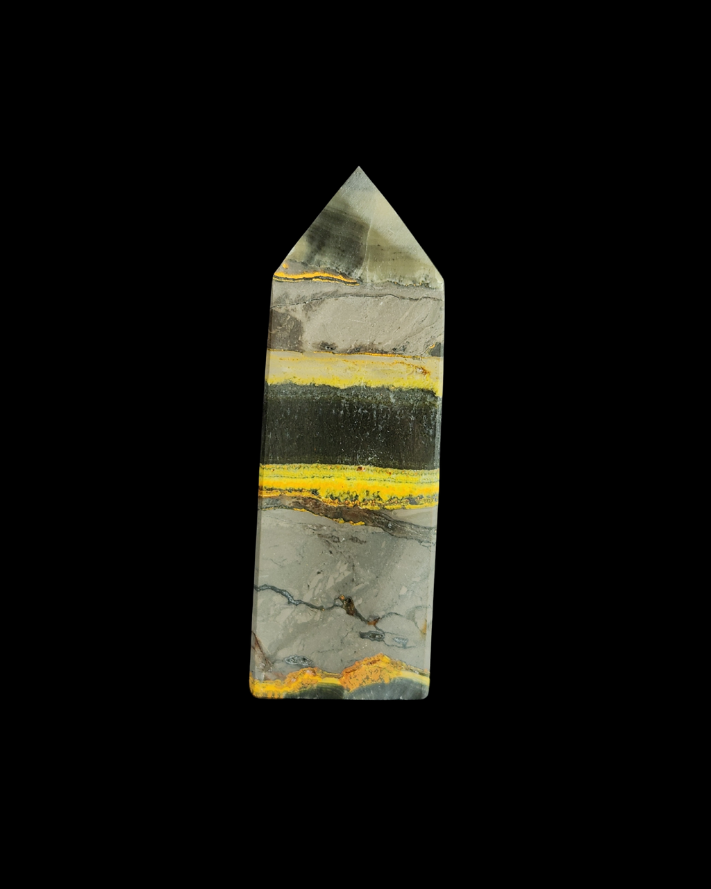 Obelisk - Bumble Bee Jasper