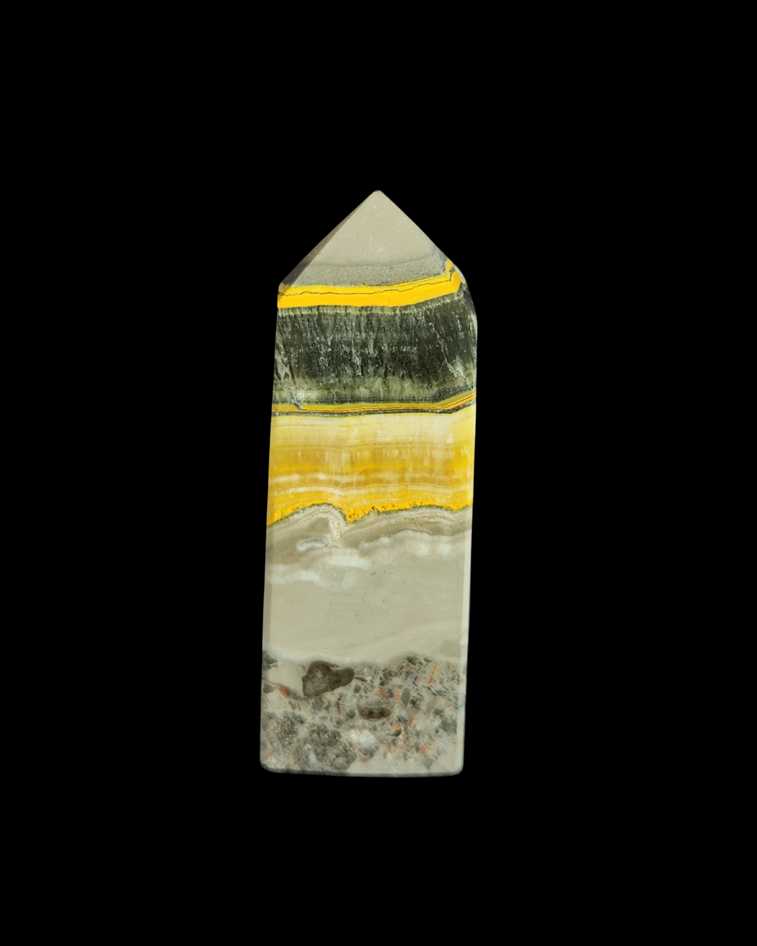 Obelisk - Bumble Bee Jasper