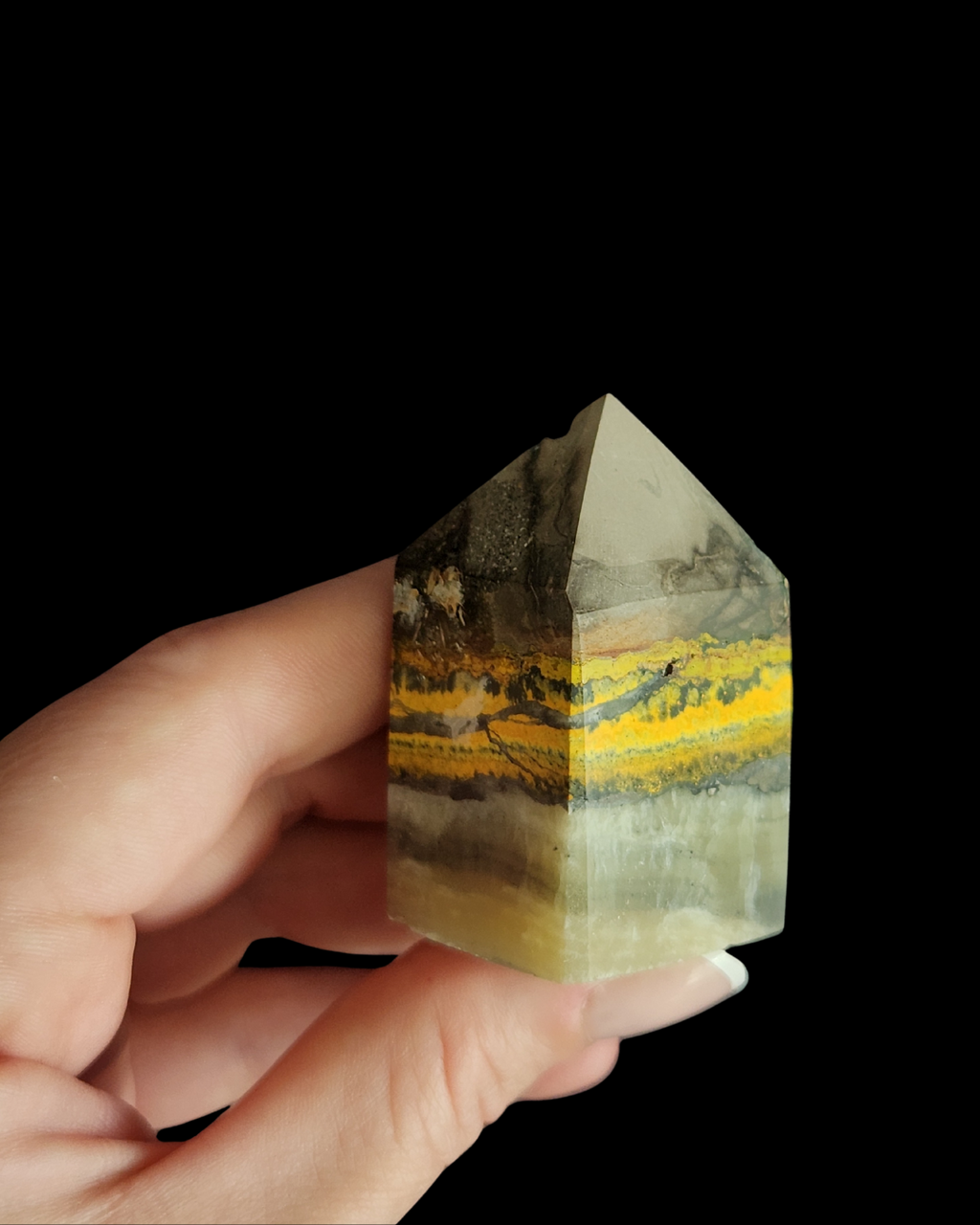 Obelisk - Bumble Bee Jasper