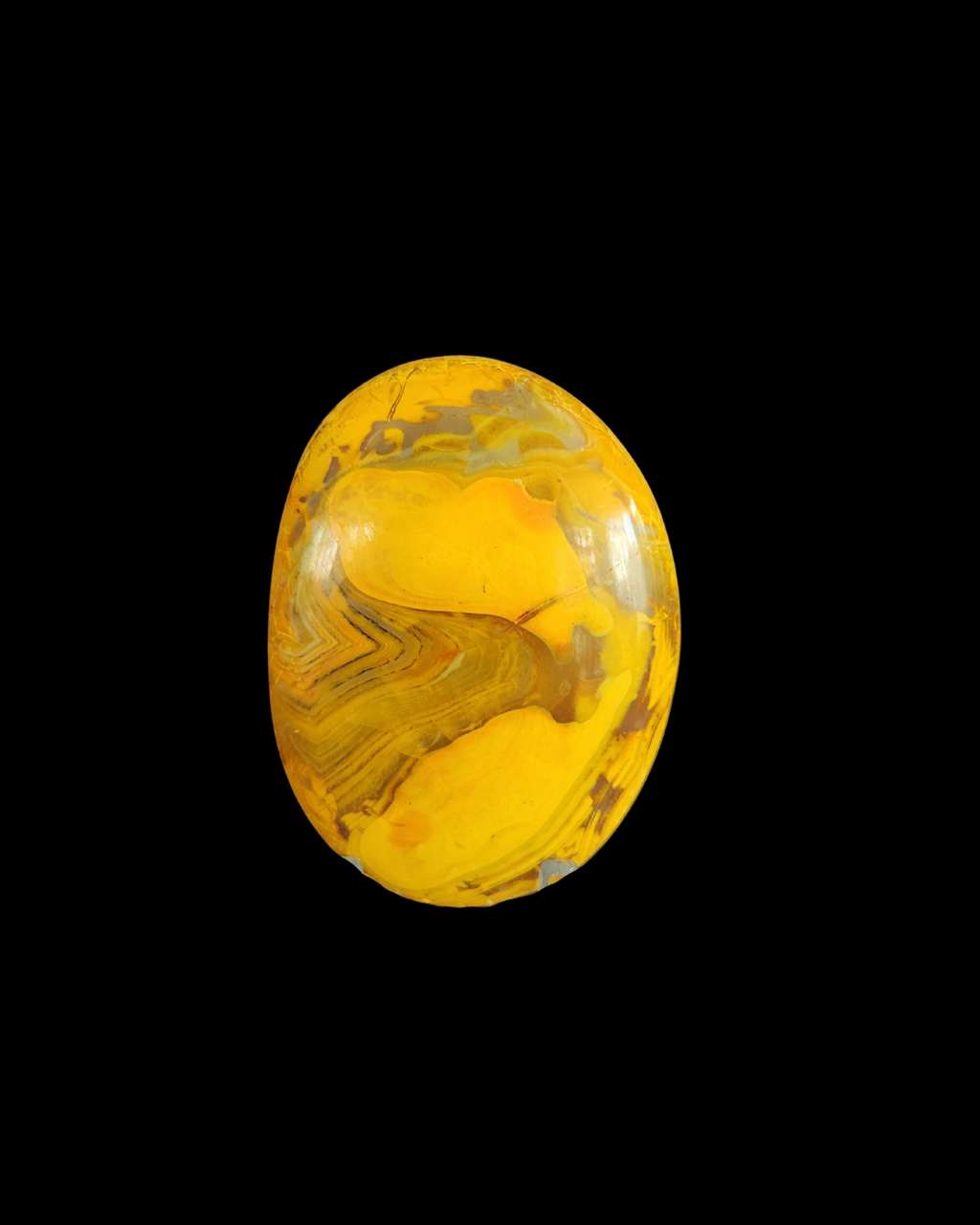 Palm Stone - Bumble Bee Jasper