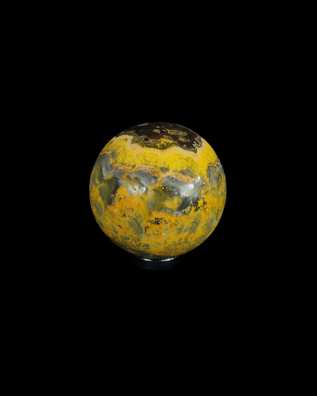 Sphere - Bumble Bee Jasper