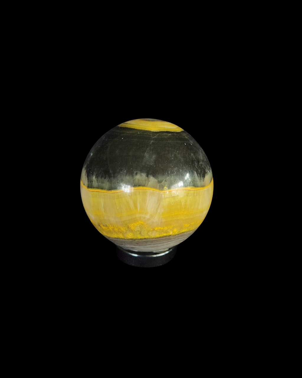 Sphere - Bumble Bee Jasper