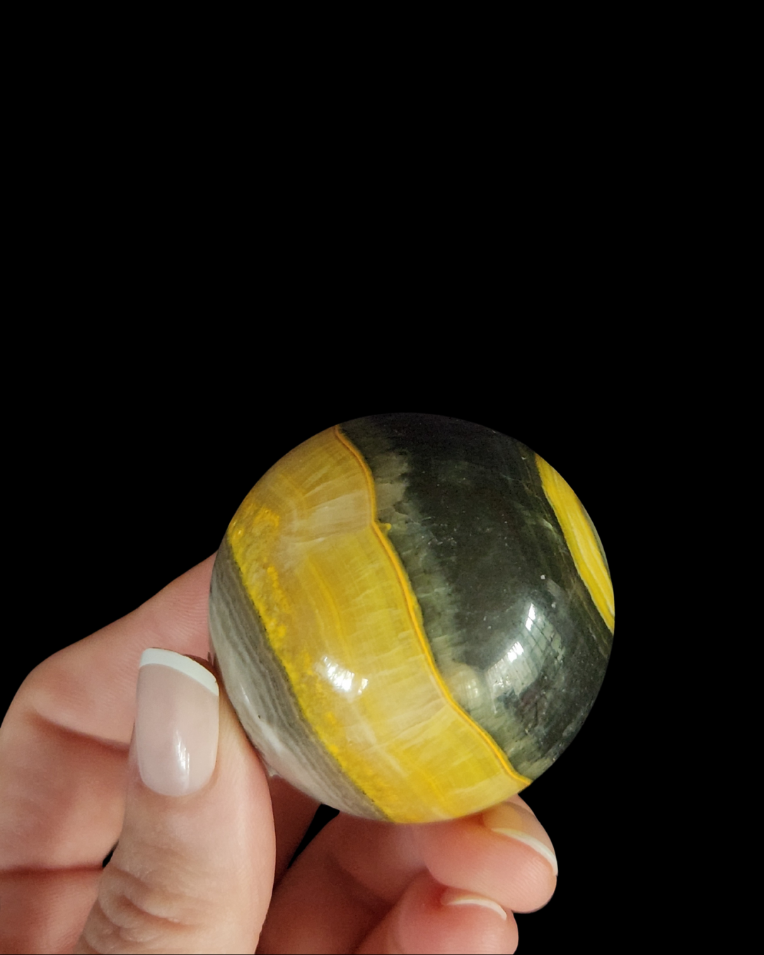 Sphere - Bumble Bee Jasper
