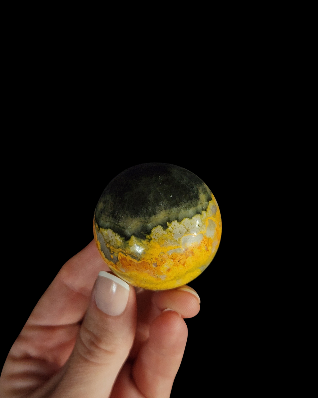 Sphere - Bumble Bee Jasper