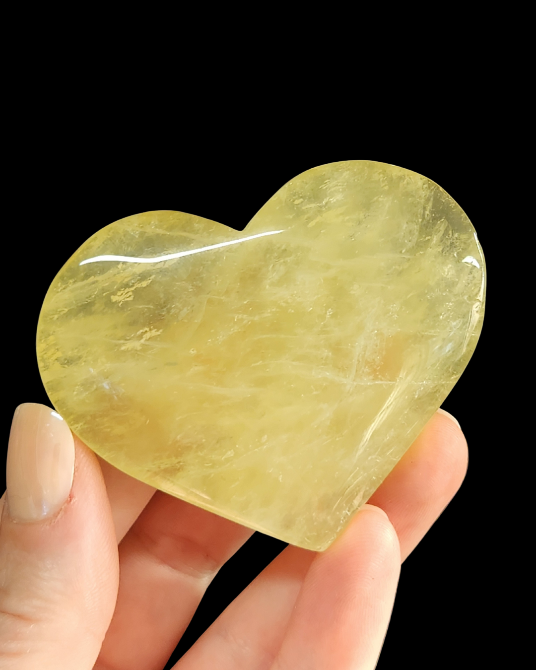 Heart - Citrine