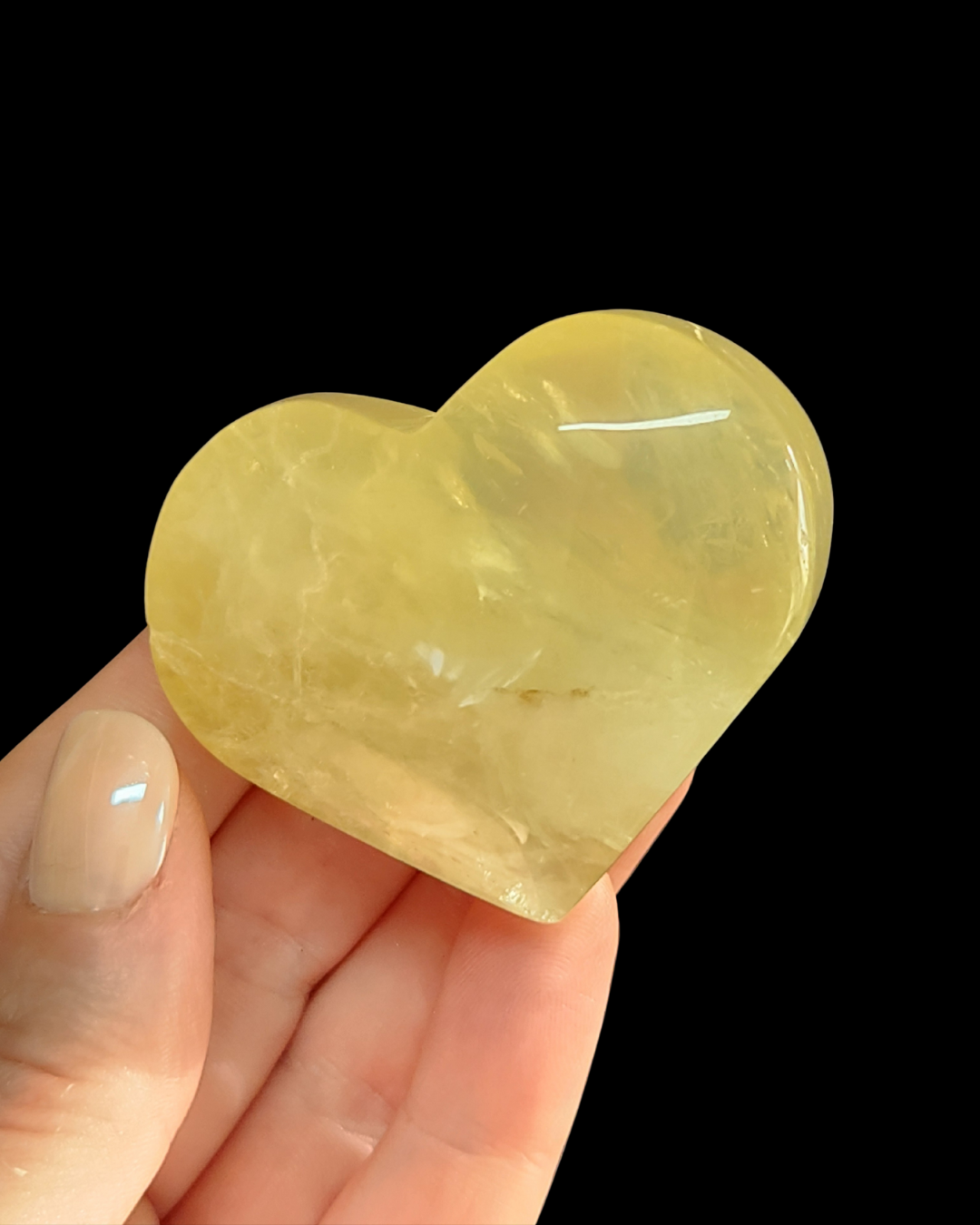 Heart - Citrine