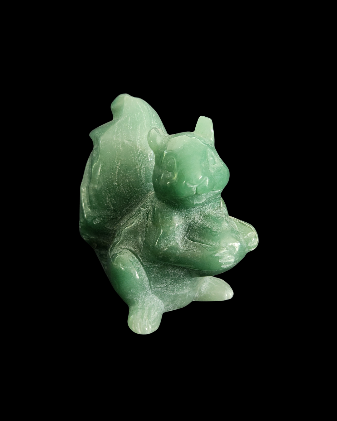 Squirrel - Green Adventurine