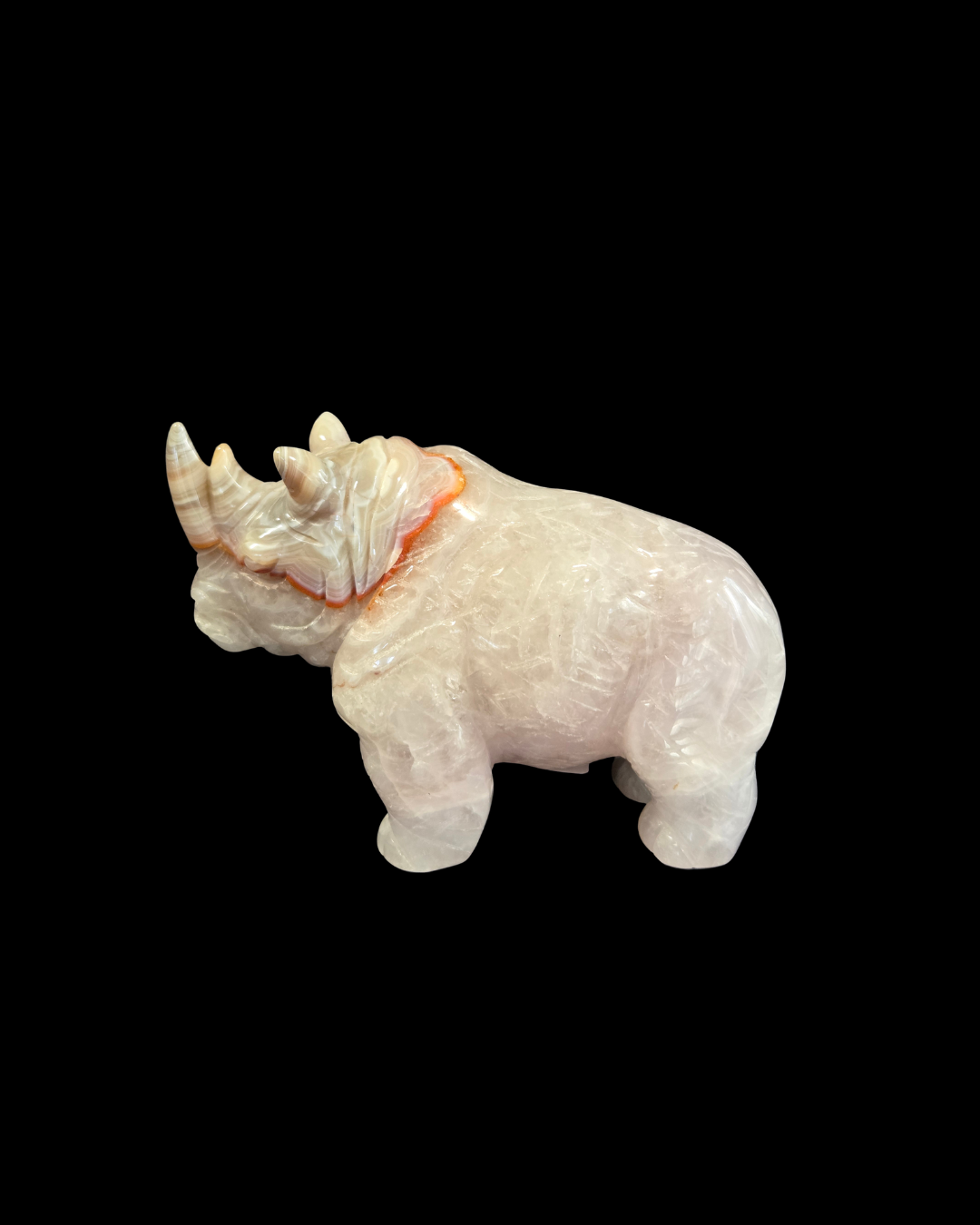 Rhinoceros - Mexican Amethyst Agate