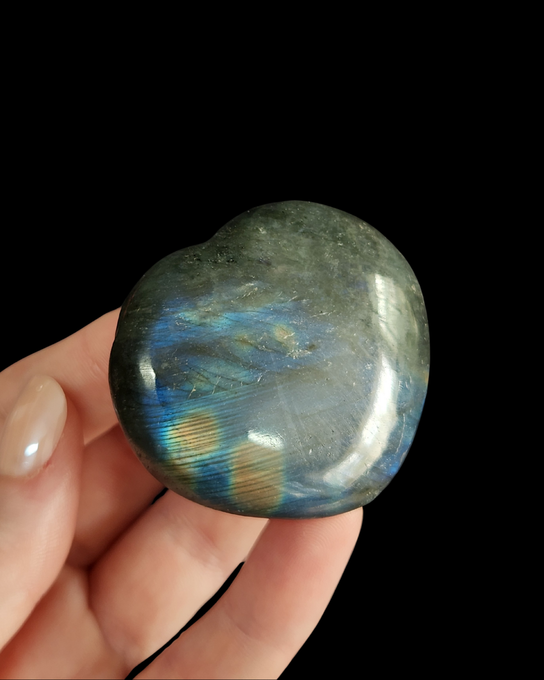 Heart - Labradorite