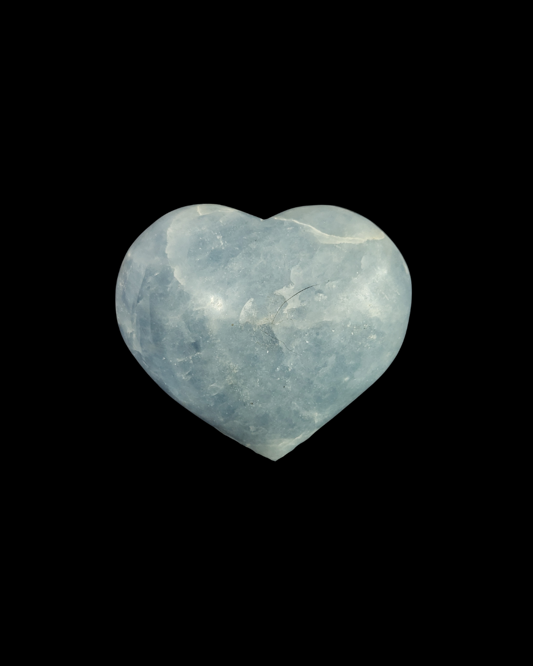 Heart - Blue Celestite