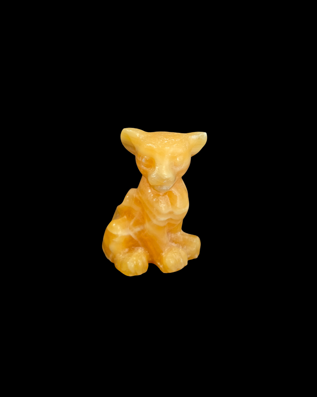 Lioness - Yellow Calcite