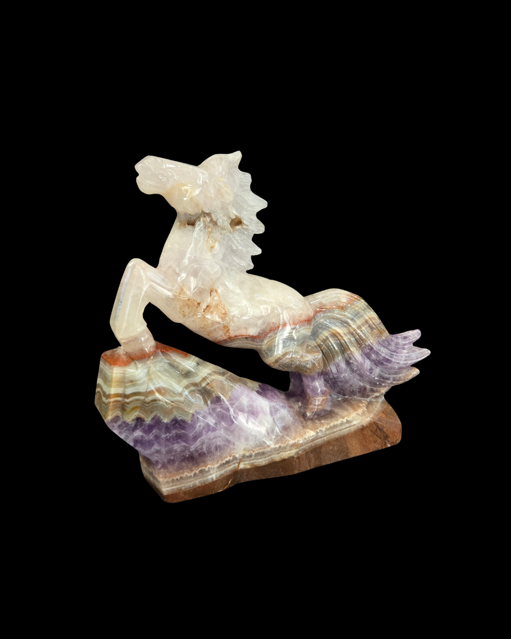 Horse - Mexican Amethyst Agate