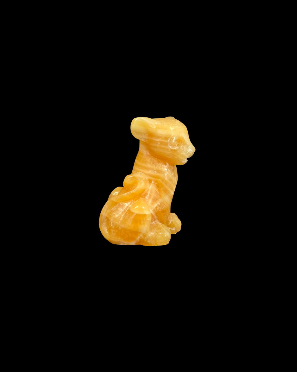 Lioness - Yellow Calcite