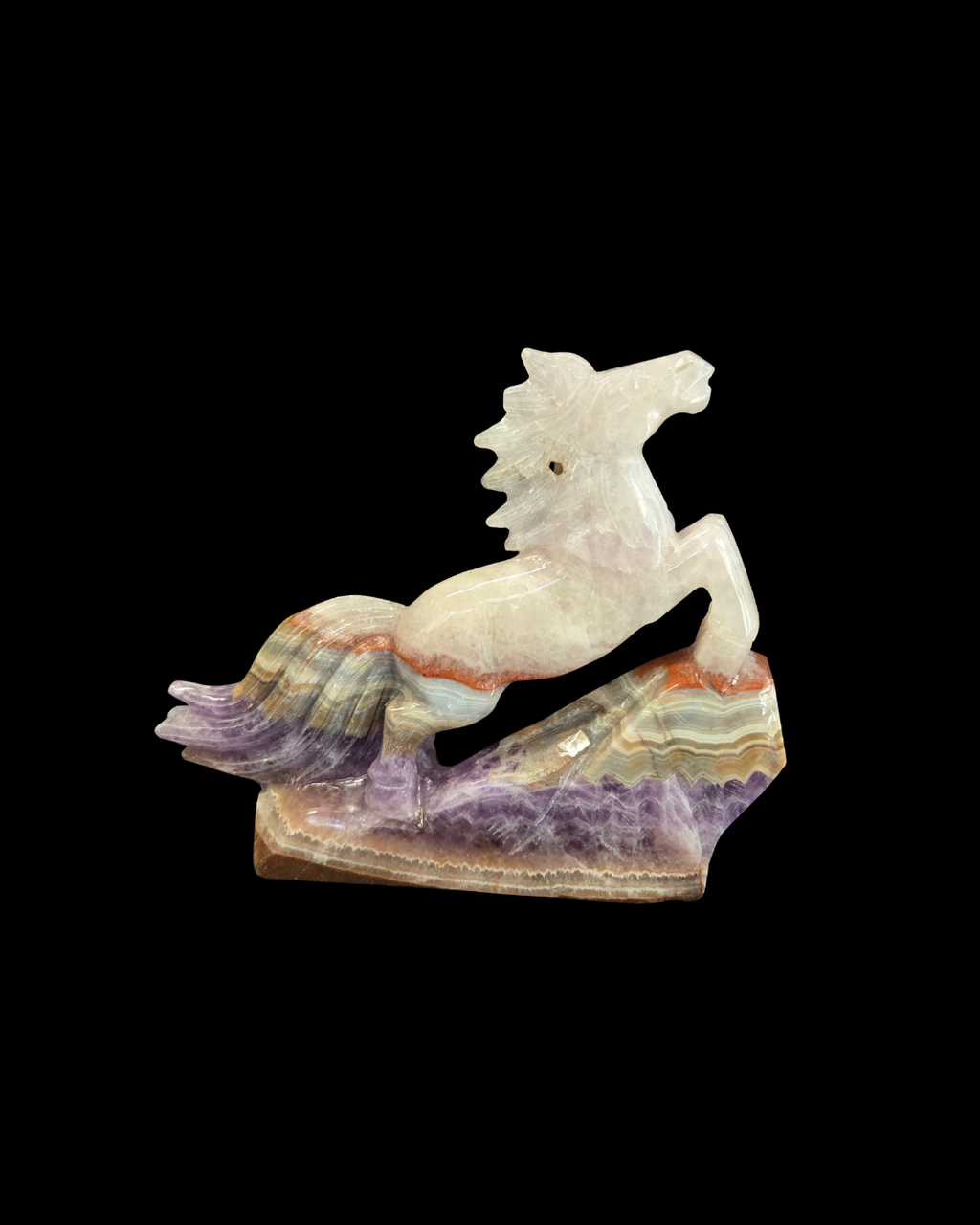 Horse - Mexican Amethyst Agate