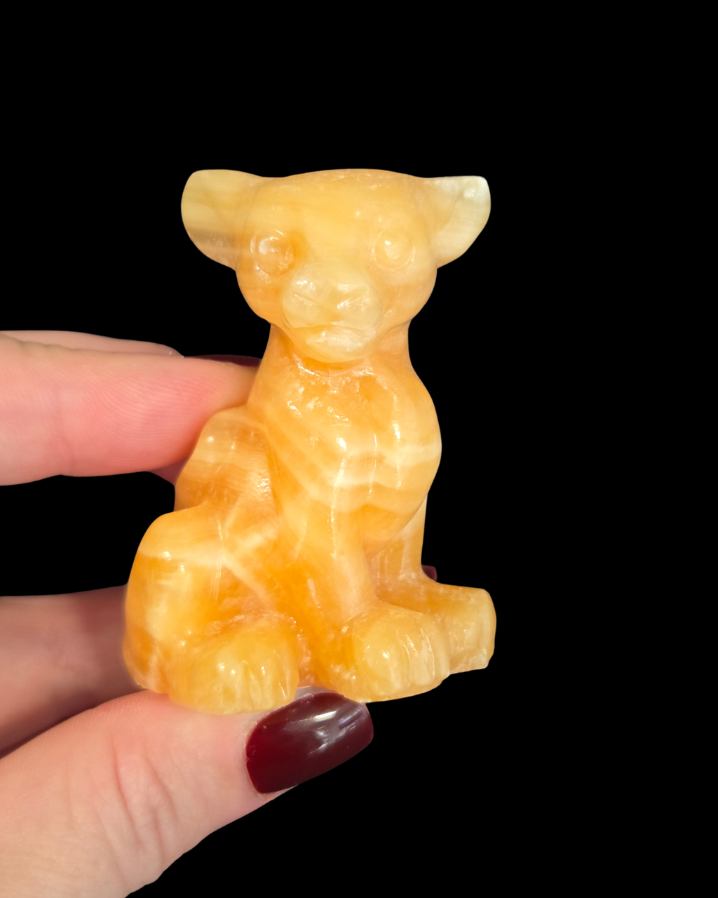 Lioness - Yellow Calcite