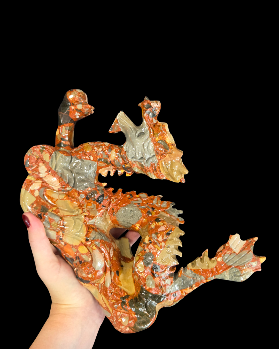 Chinese Dragon - Money Agate