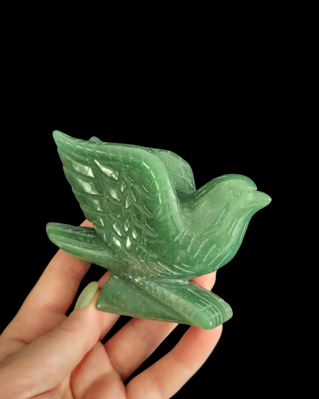 Dove - Green Aventurine