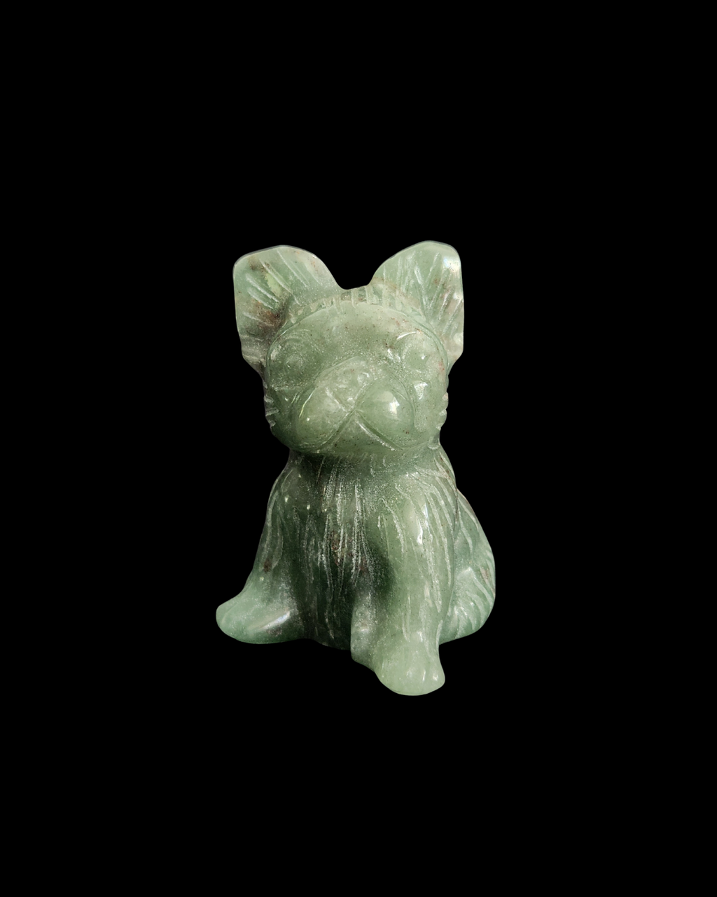 French Bulldog - Green Aventurine