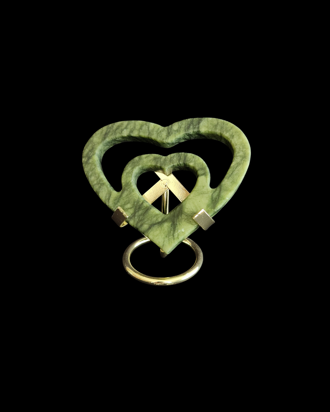 Heart - Green Jade