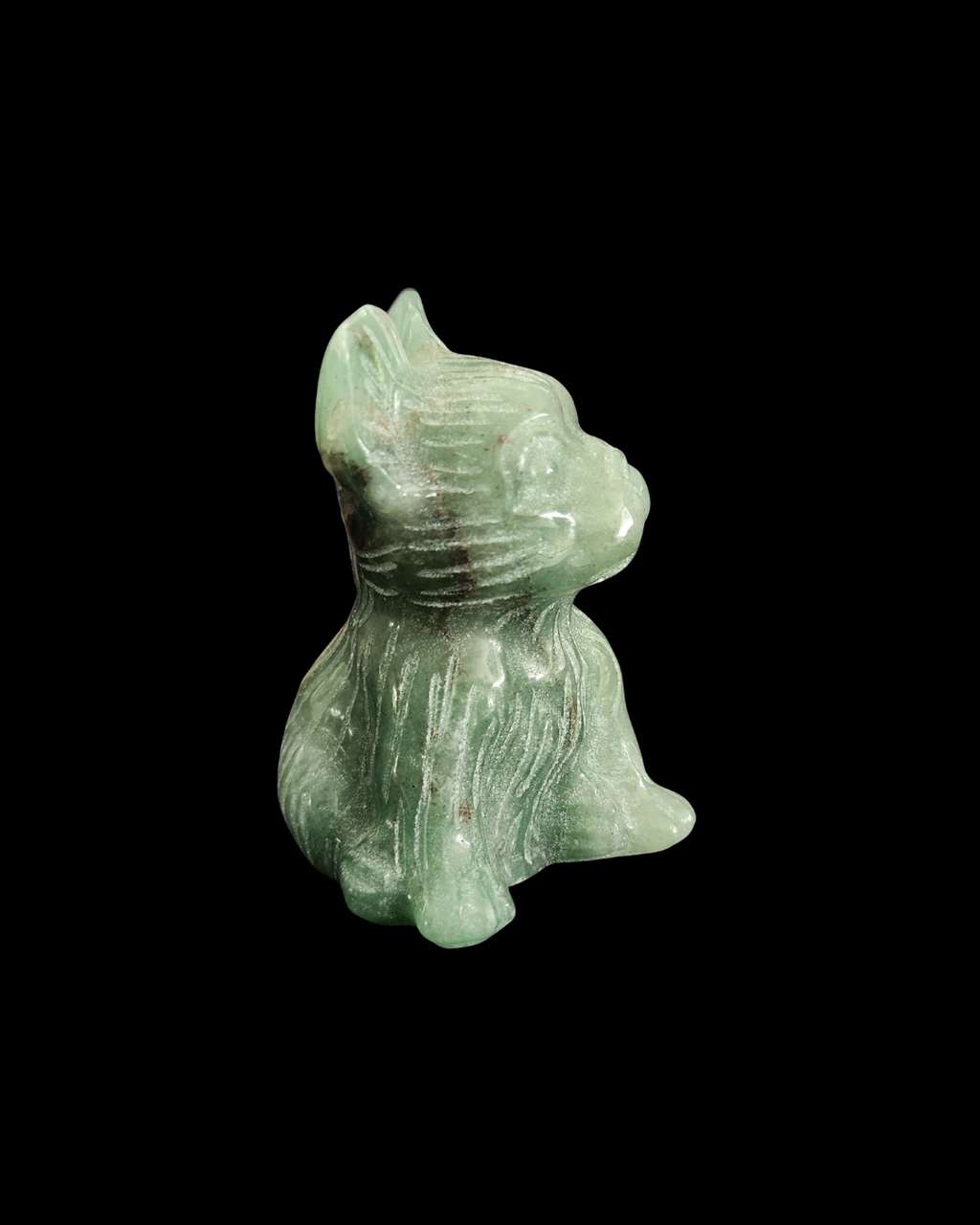 French Bulldog - Green Aventurine