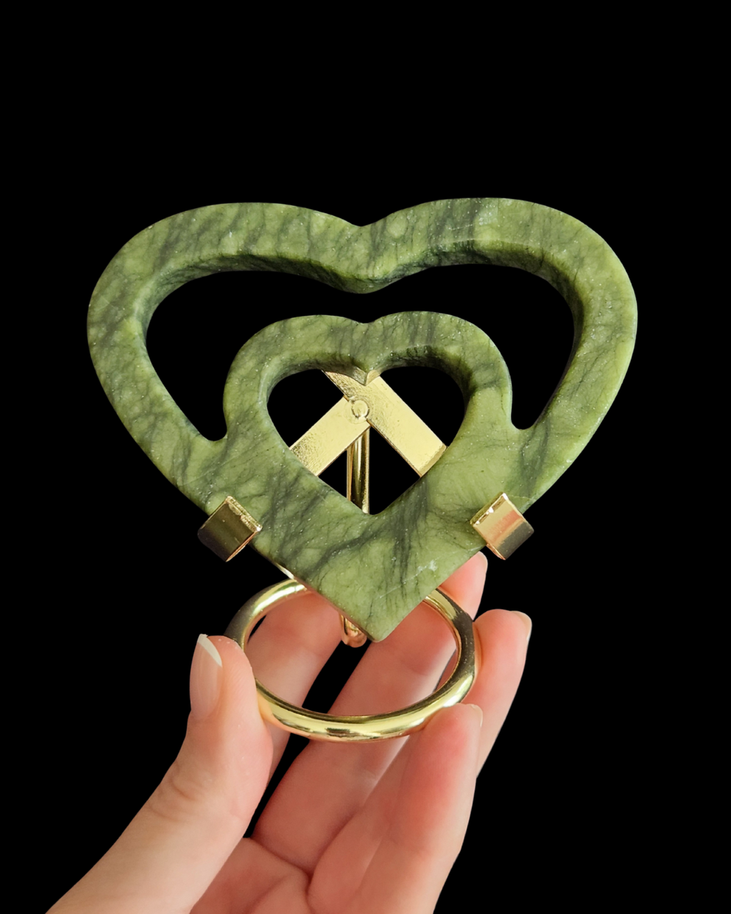 Heart - Green Jade
