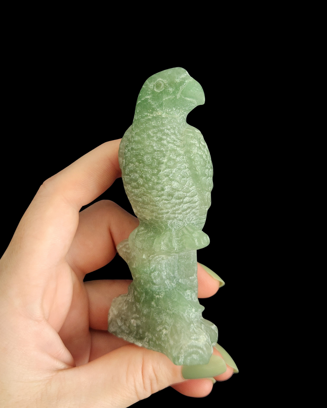 Parrot - Green Aventurine