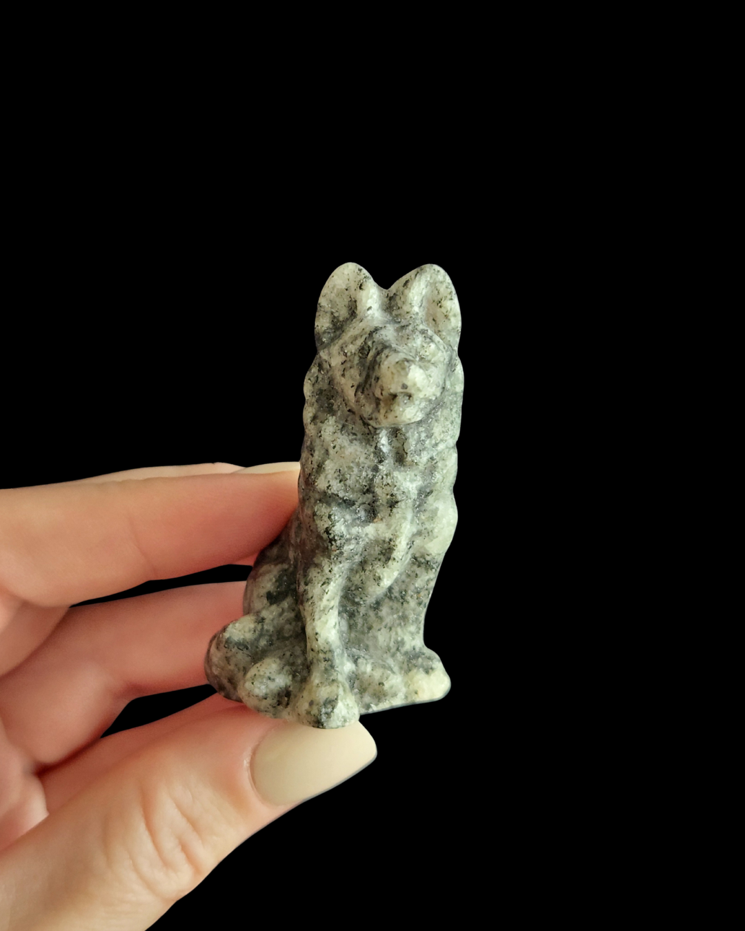 German Shephard - Larvikite