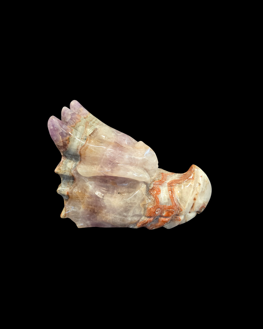 Dragon's Head - Mexican Amethyst Agate