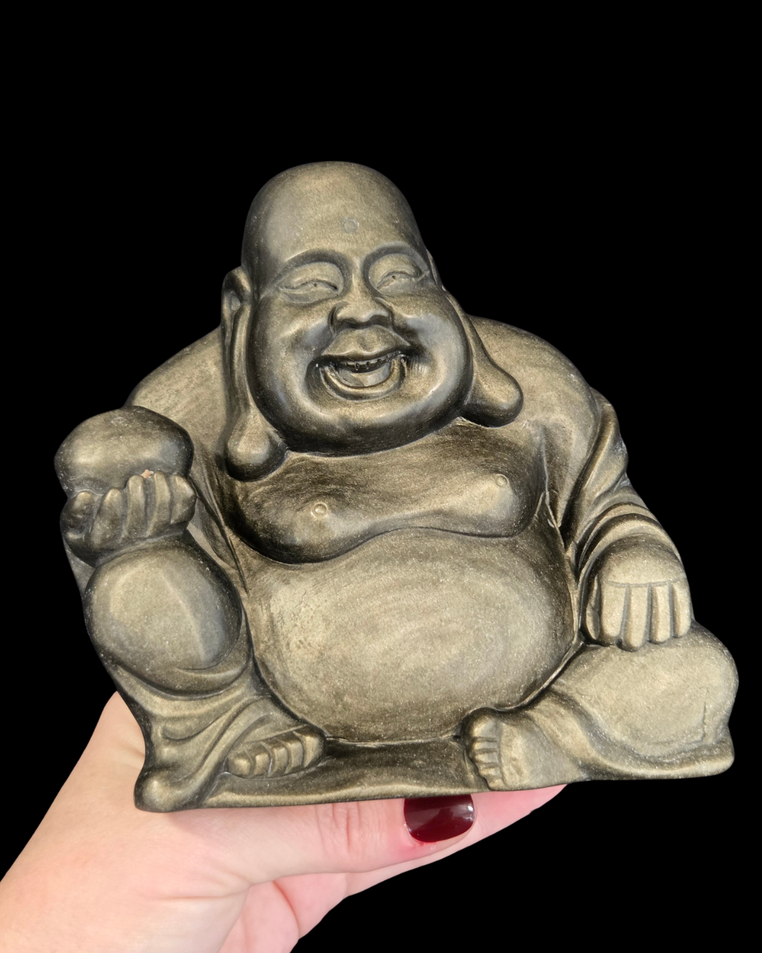 Buddha - Gold Obsidian