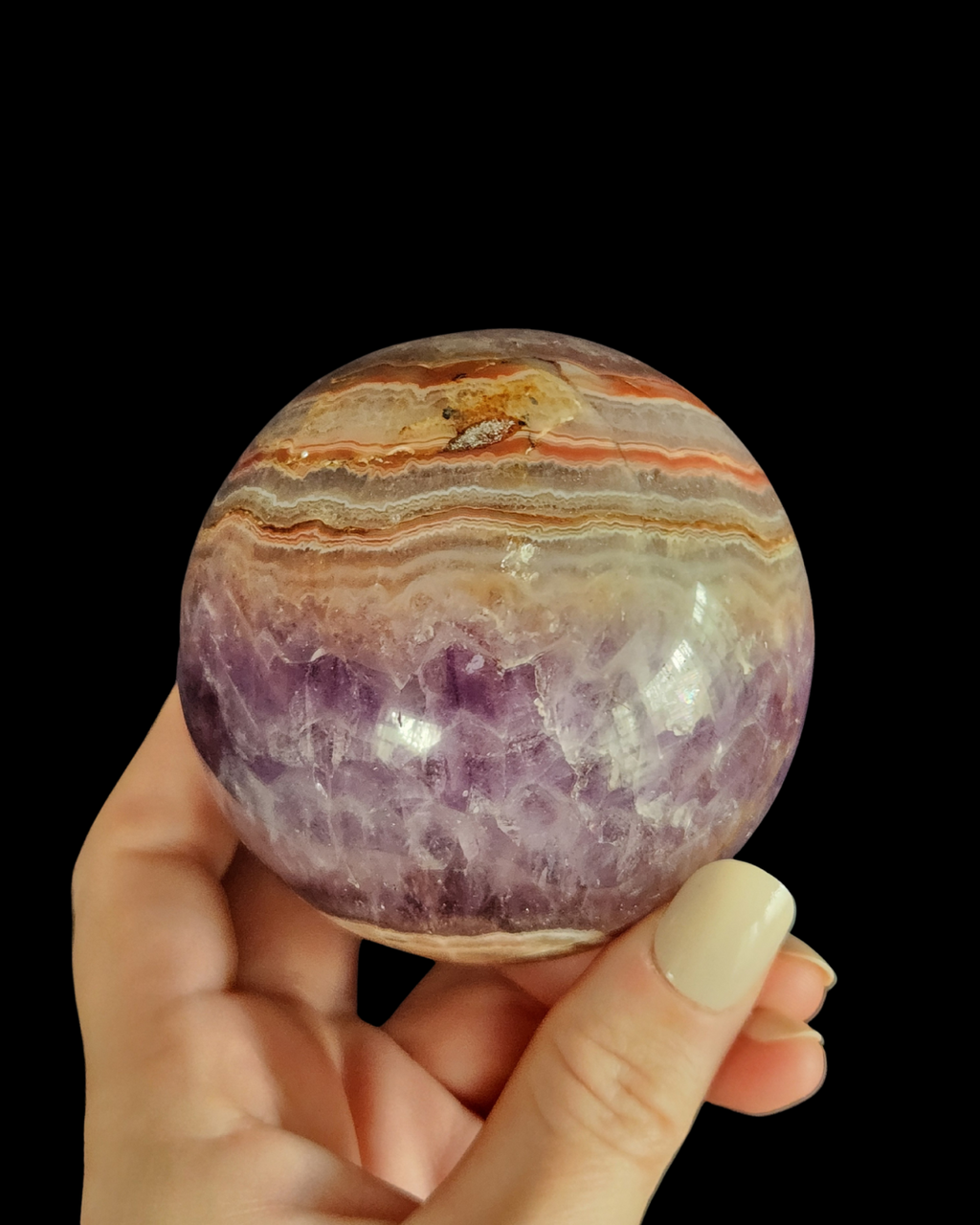 Sphere - Mexican Amethyst Agate
