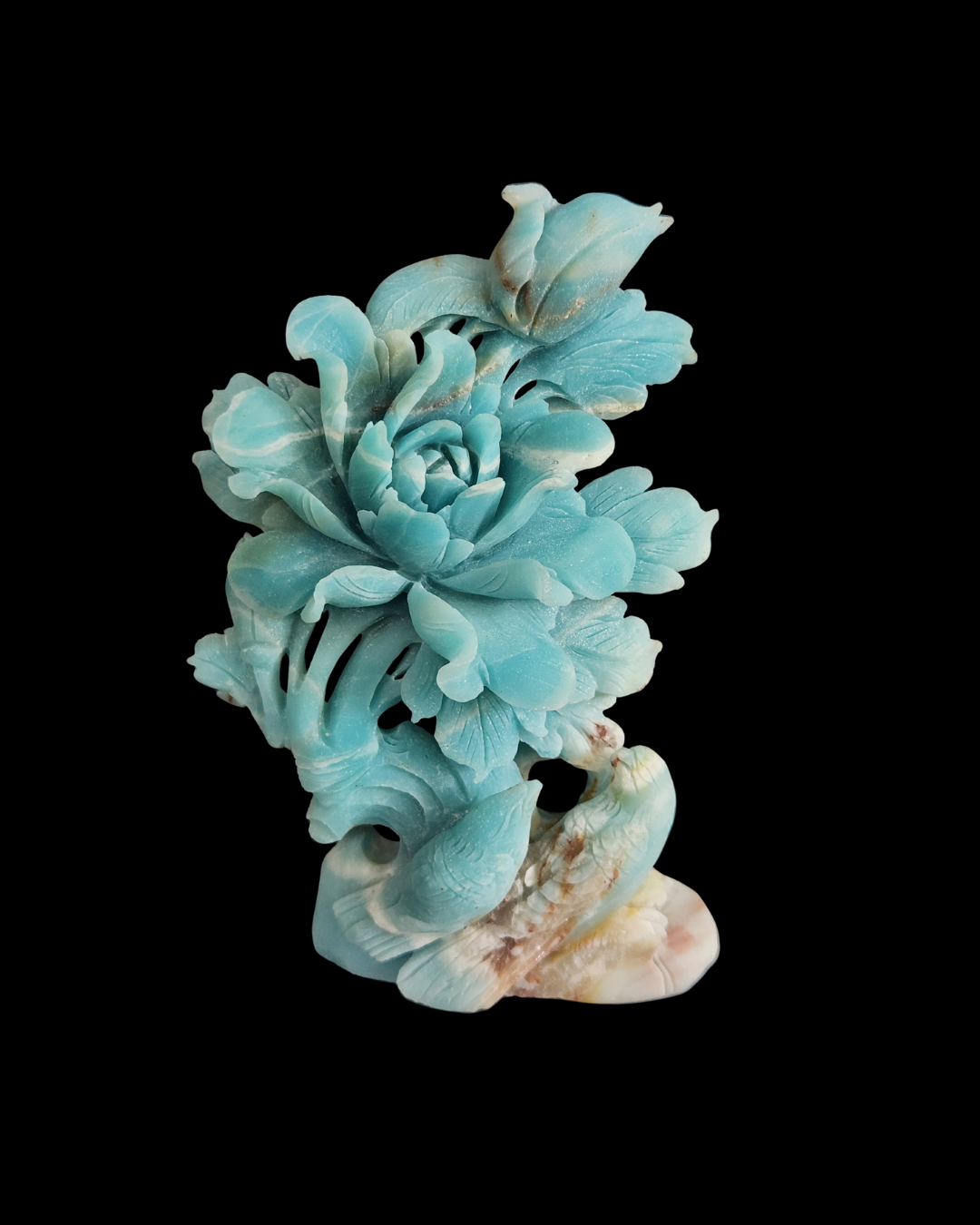 Flower & Birds - Amazonite