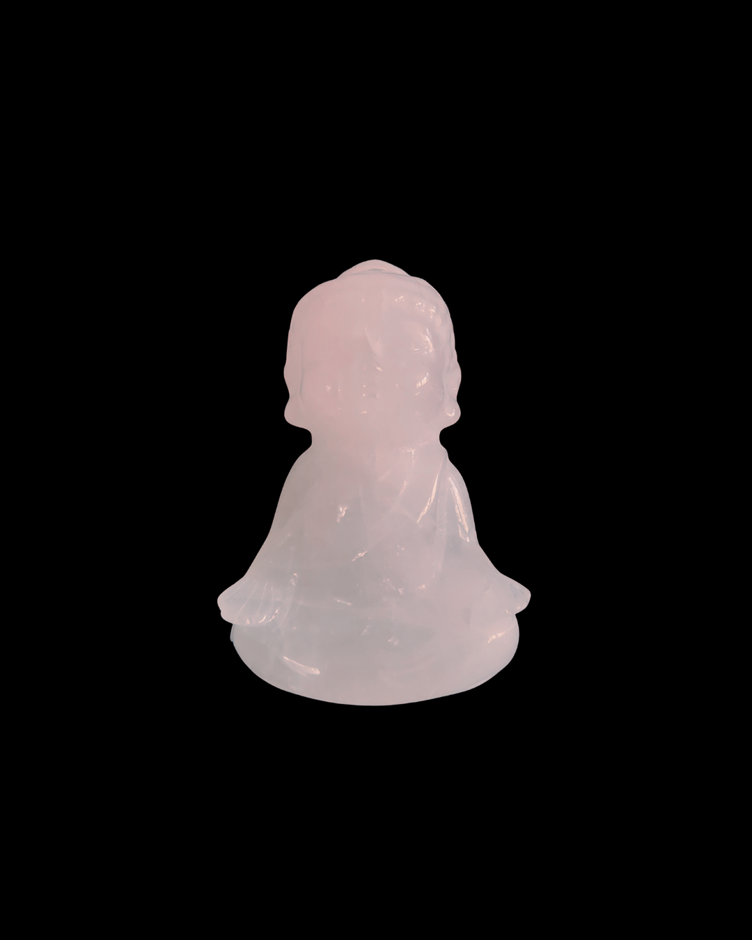 Buddha - Rose Quartz