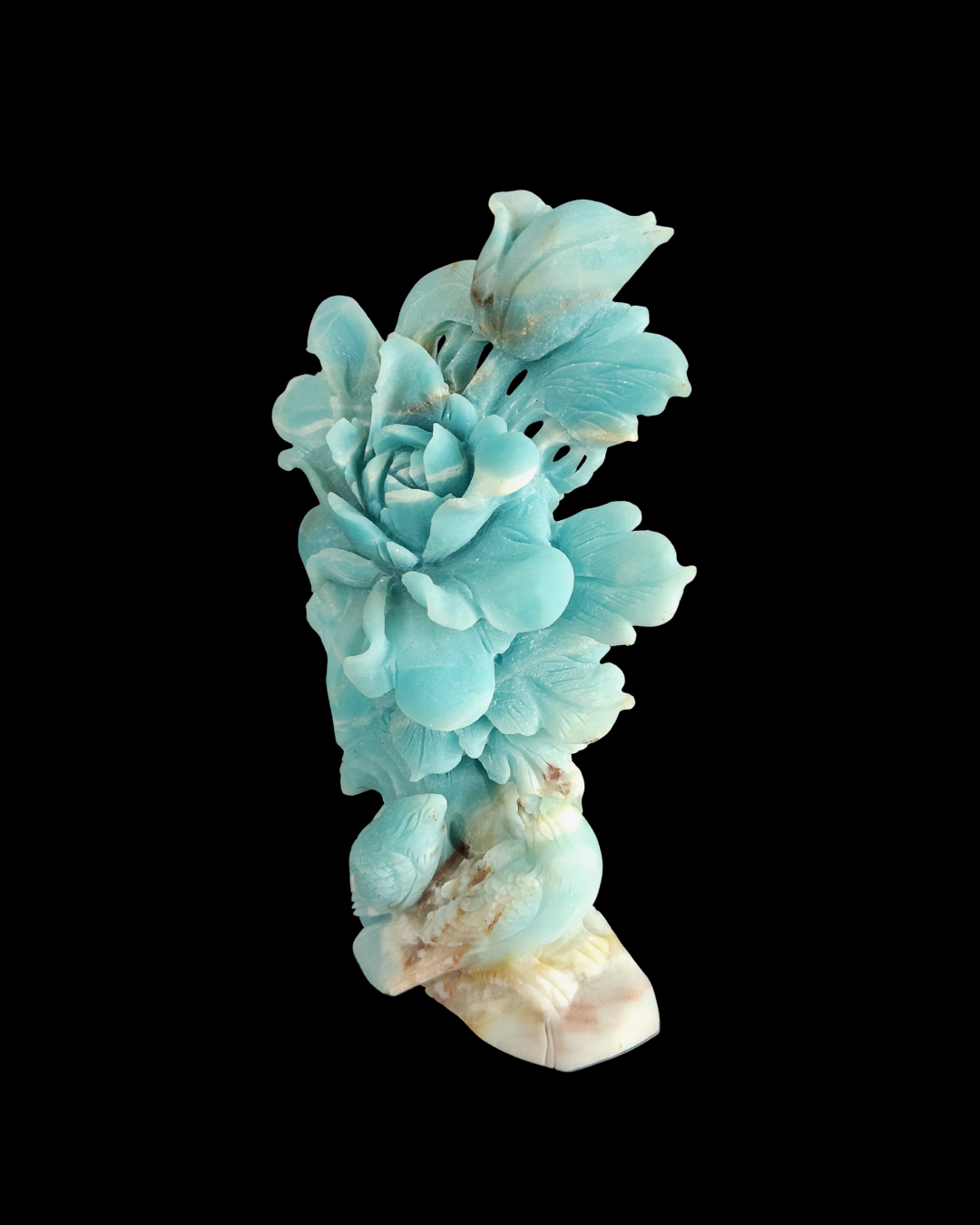 Flower & Birds - Amazonite