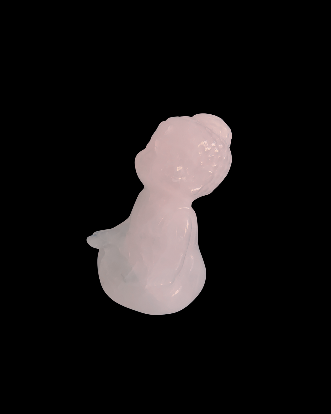 Buddha - Rose Quartz