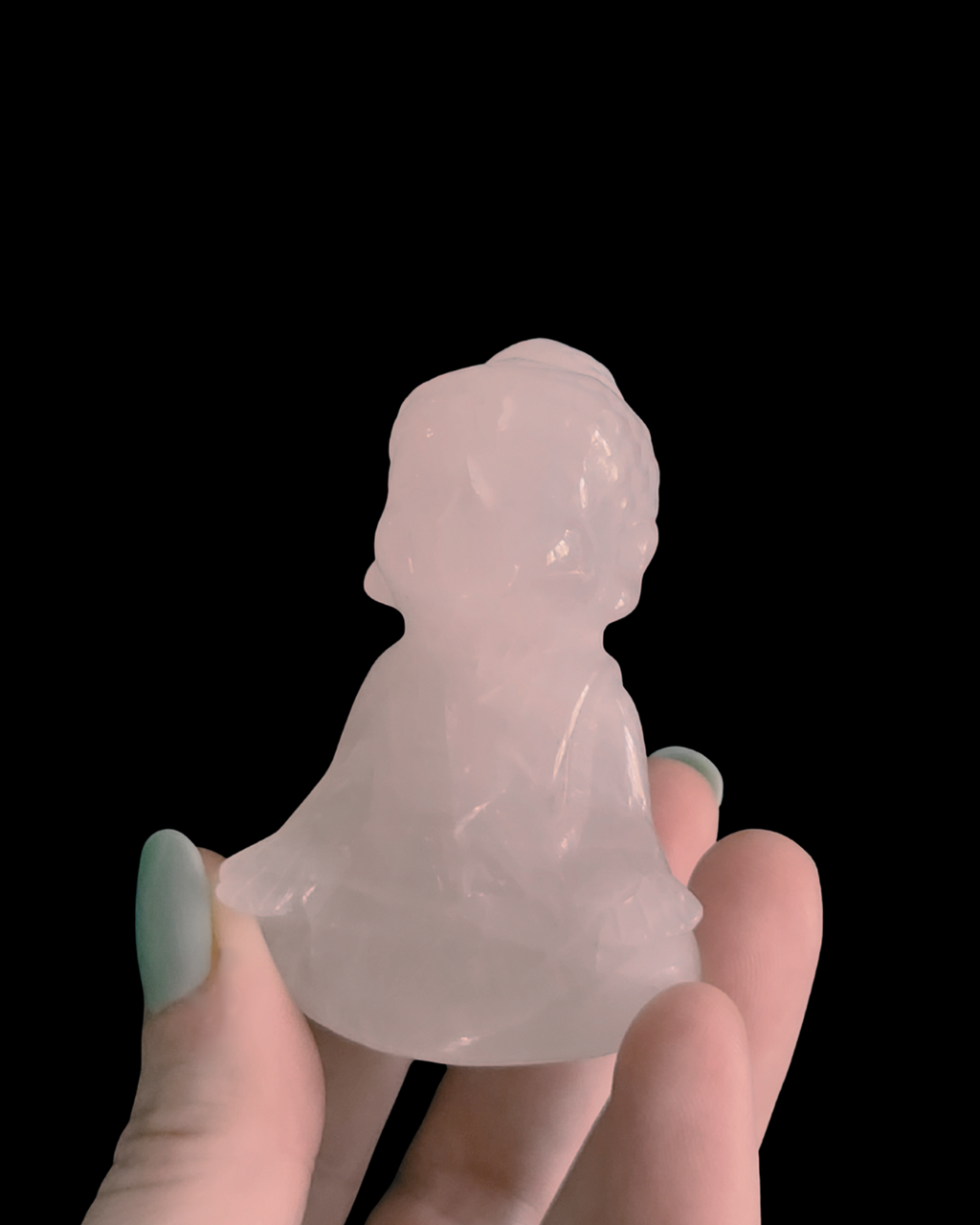 Buddha - Rose Quartz
