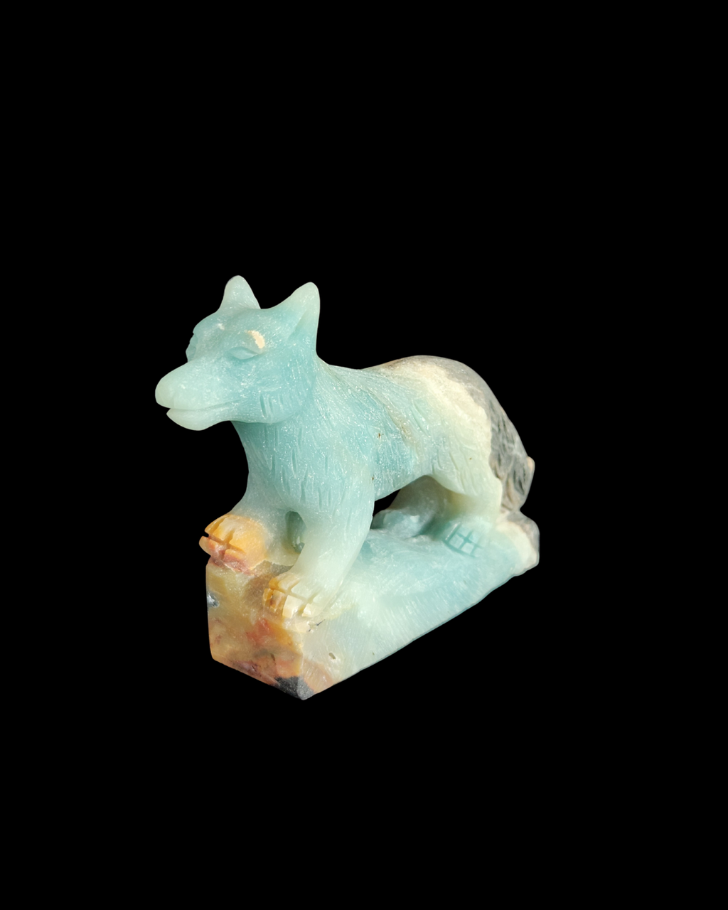 Wolf - Amazonite