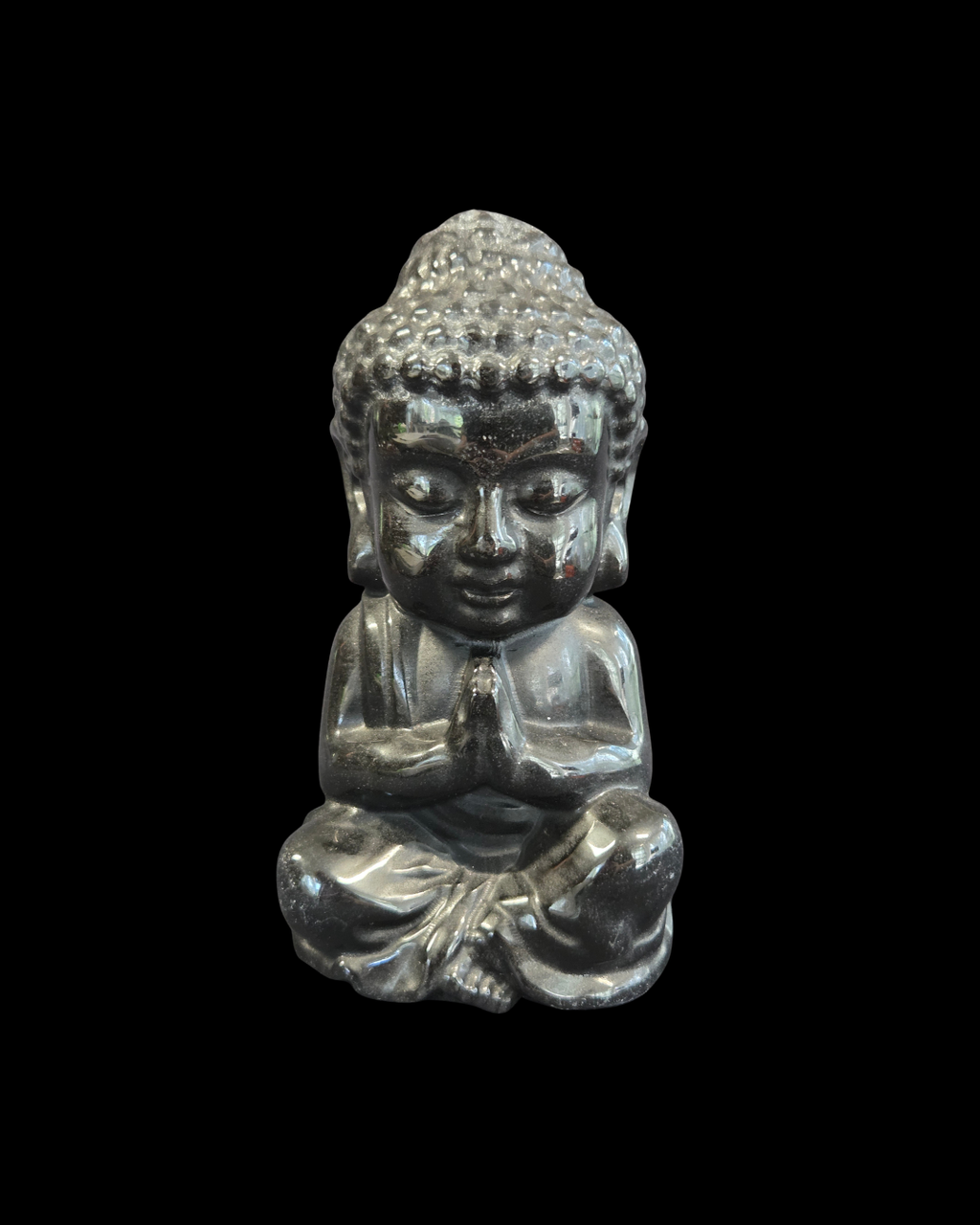 Buddha - Black Obsidian
