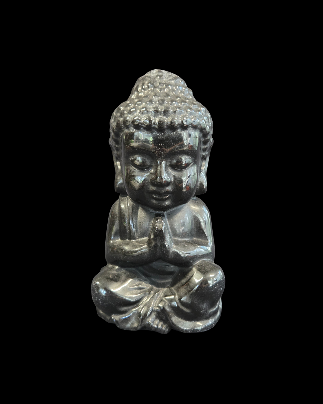 Buddha - Black Obsidian