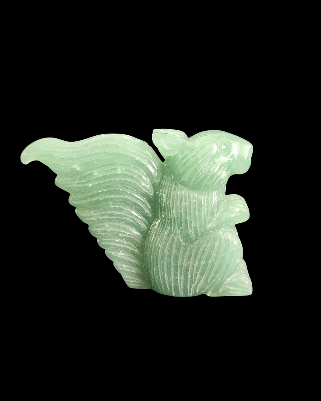 Squirrel - Green Aventurine