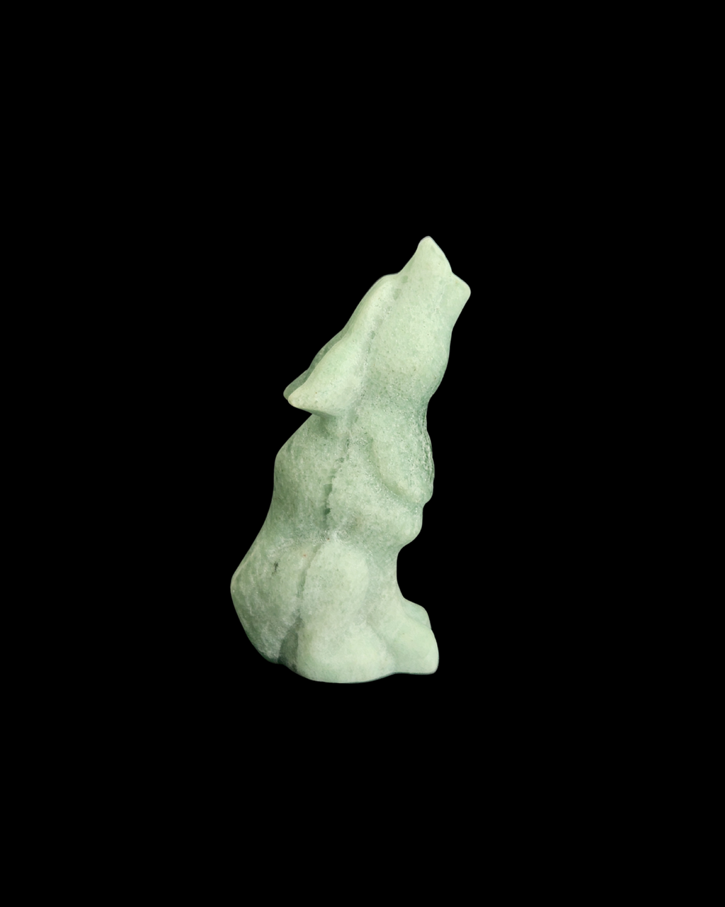 Wolf - Green Aventurine