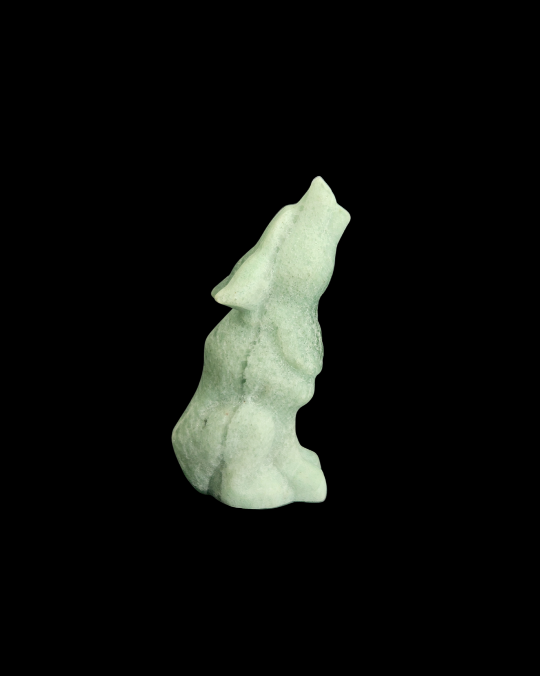 Wolf - Green Aventurine