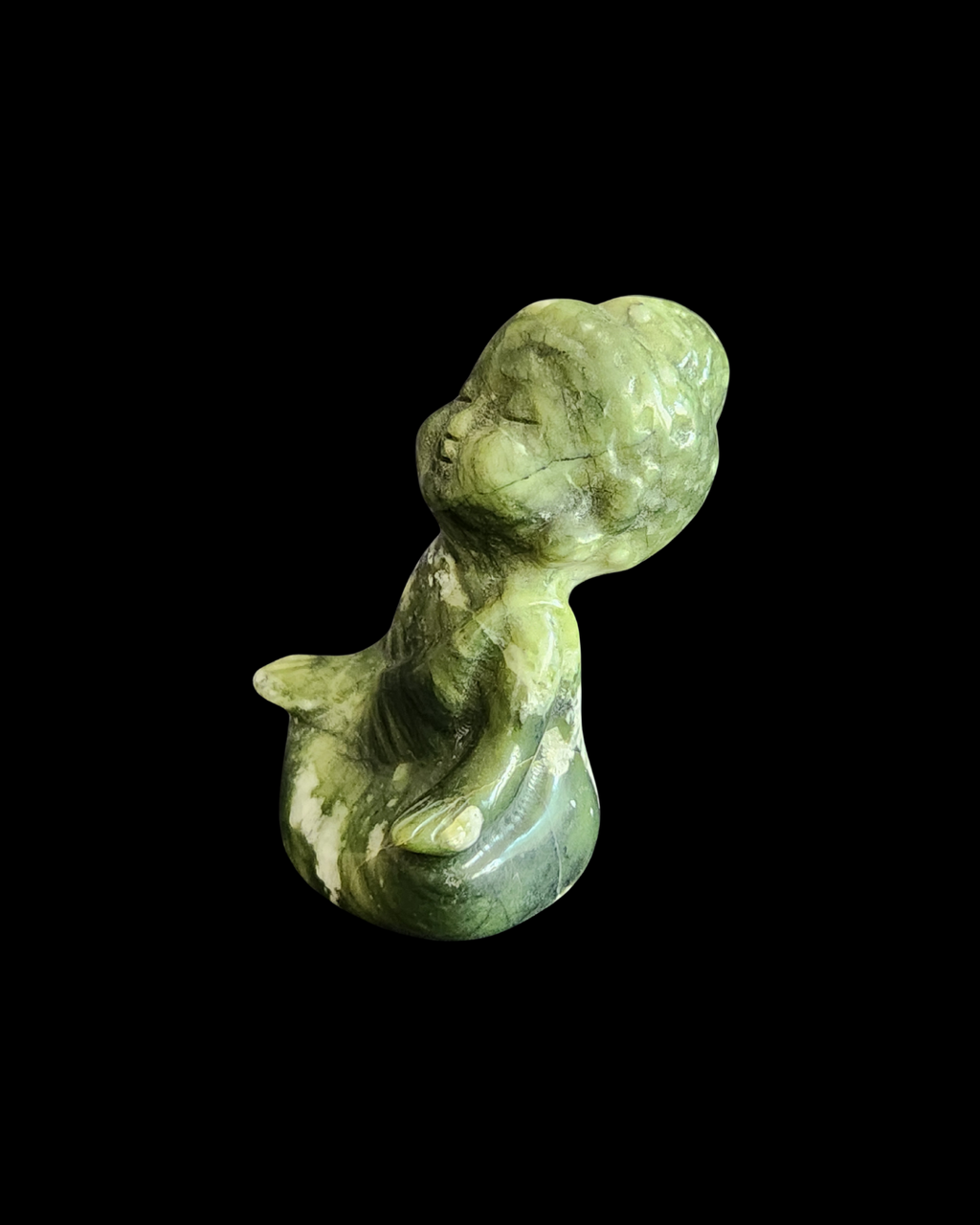 Buddha - Green Jade