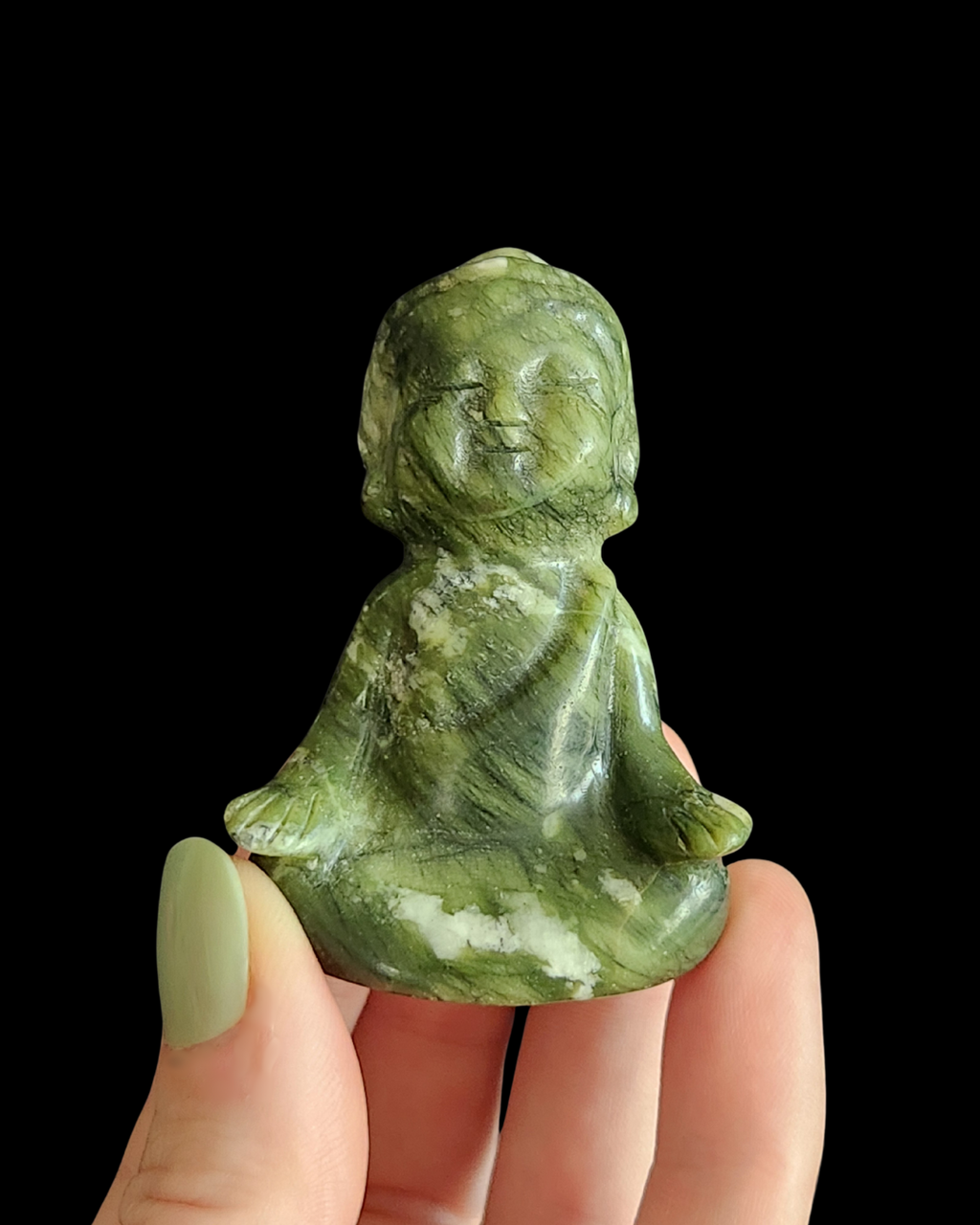 Buddha - Green Jade