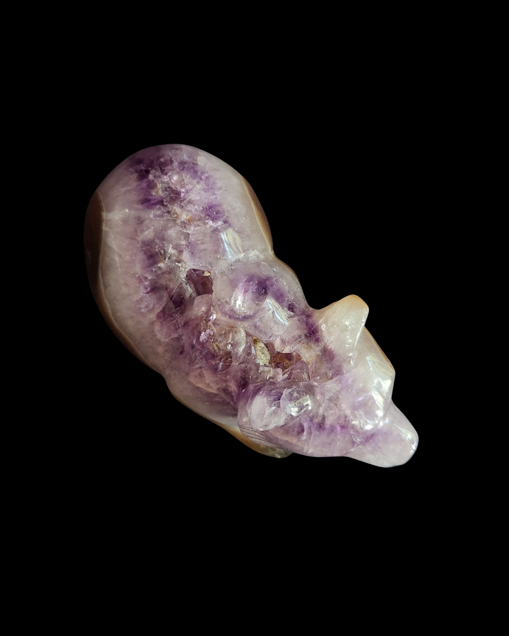 Bear - Amethyst Agate Geode