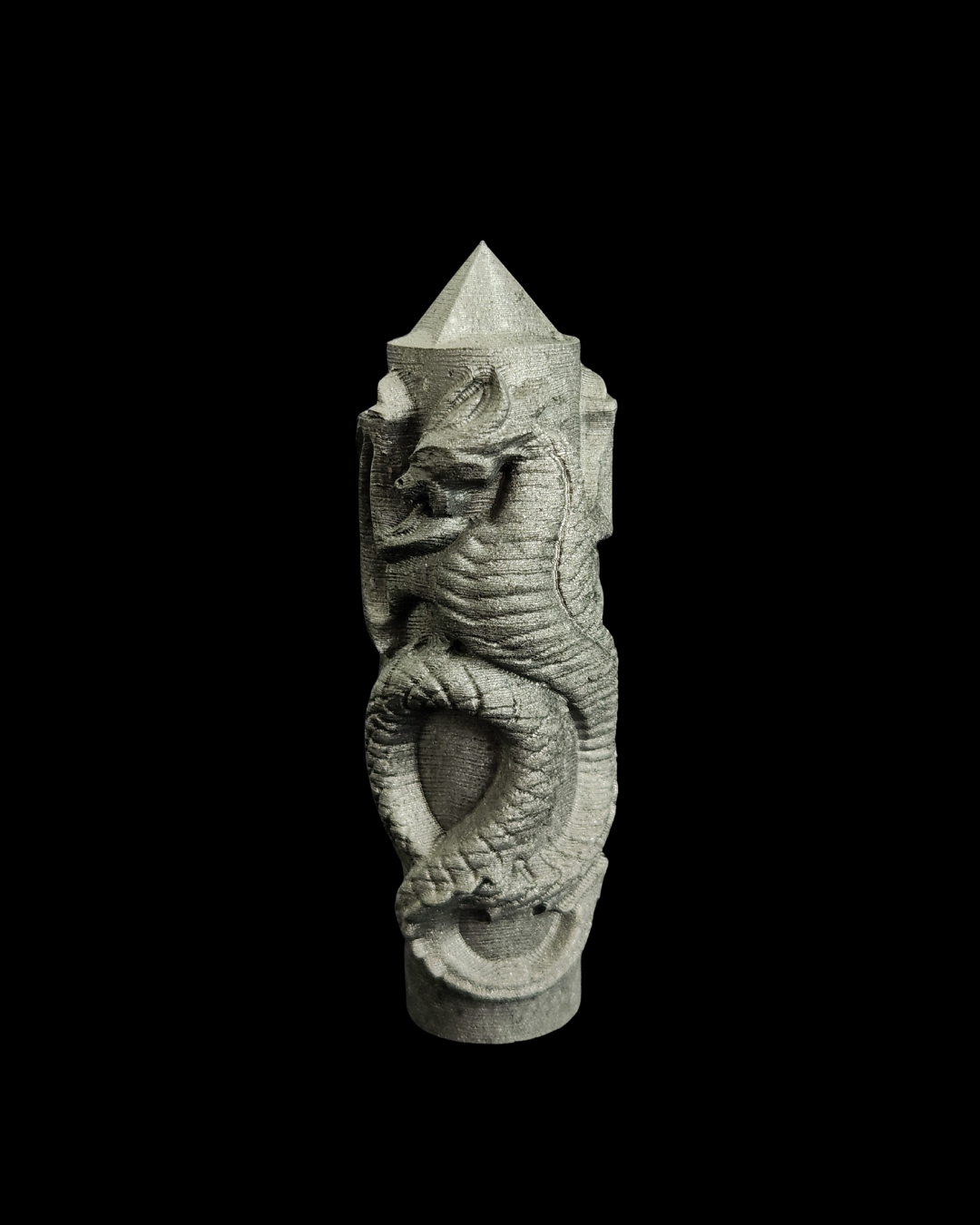 Dragon Obelisk - Shungite