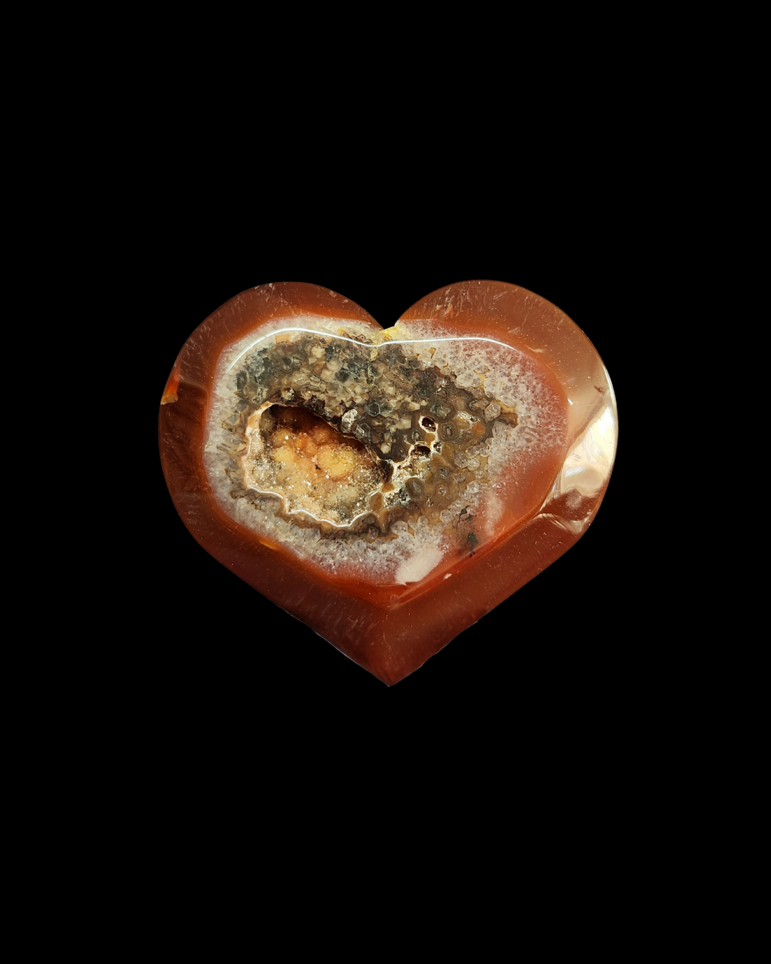 Heart - Carnelian