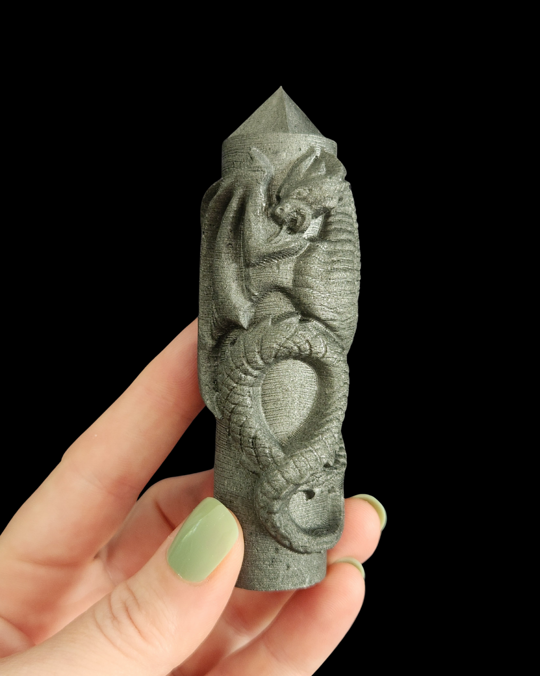Dragon Obelisk - Shungite