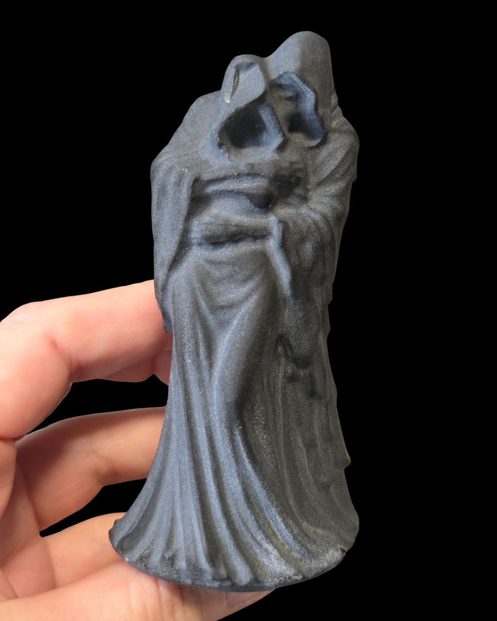 Grim Reaper & Faceless Goddess - Black Obsidian