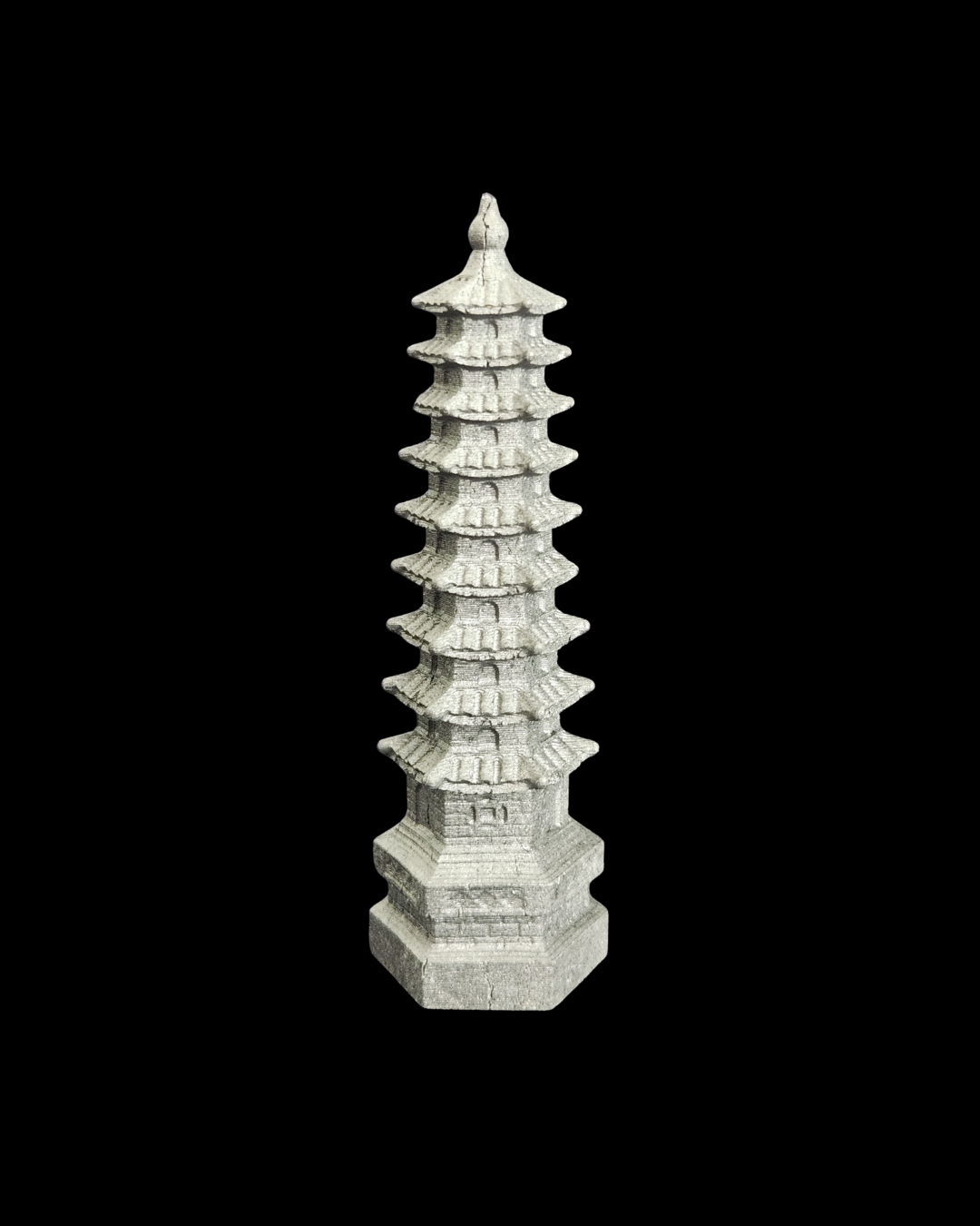 Chinese Pagoda - Shungite