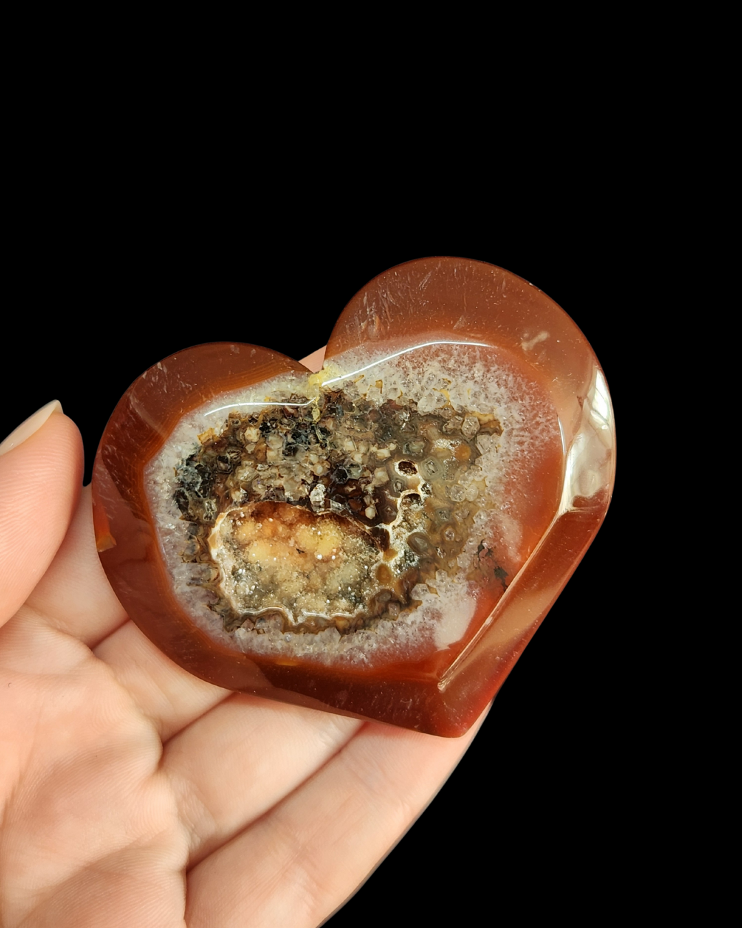 Heart - Carnelian
